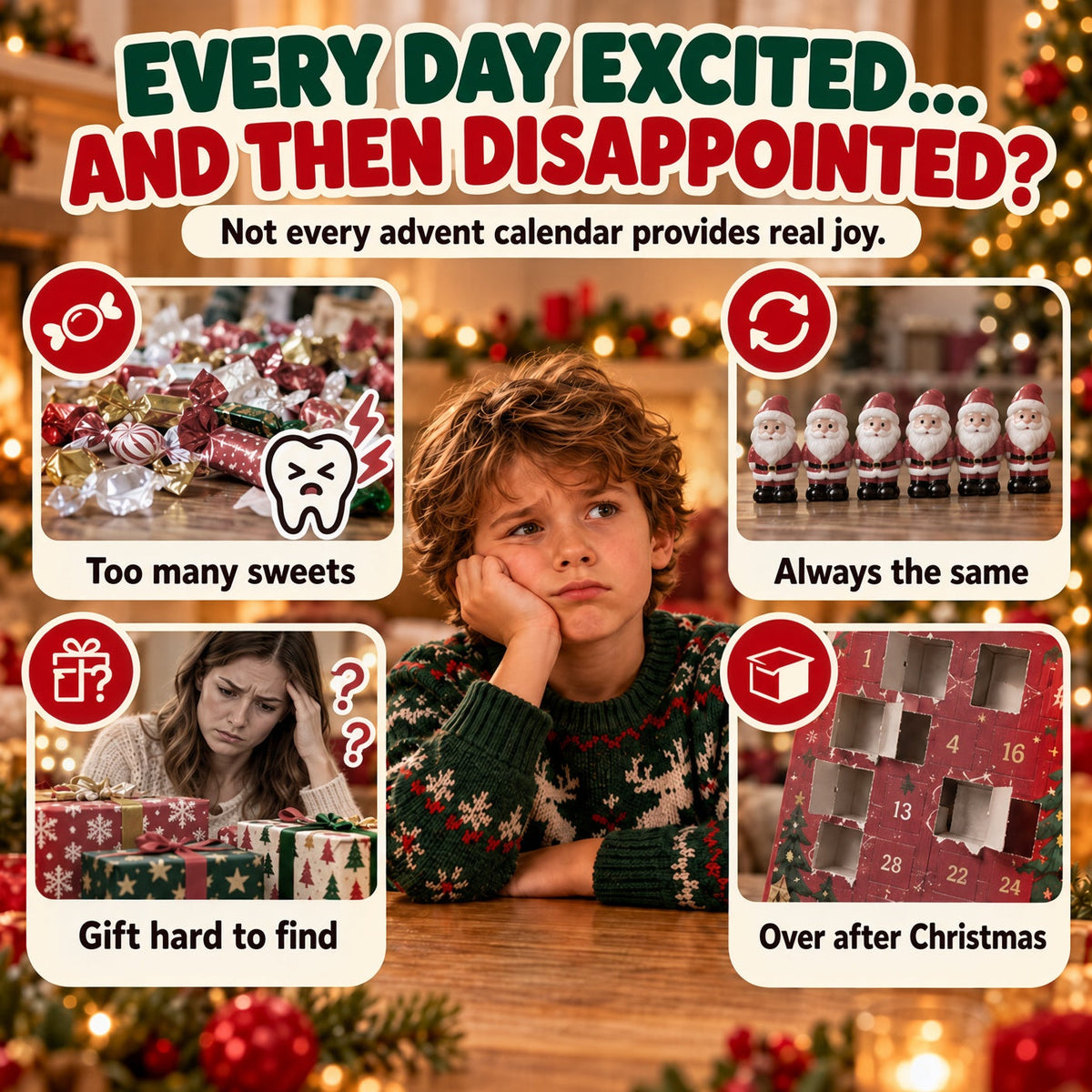 Felzoruni®🔥LIMITED-TIME 50% OFF! 2026 Christmas Dumpling Advent Calendar, 24-Day Countdown • Twenty Four Days Of Squishy - Dumpling Advent Calendar