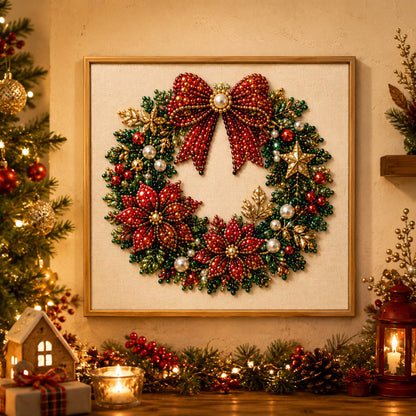 Felzoruni®🧘Relaxing & Beginner-Friendly - 🎨💎DIY Christmas Pearl Art Kit