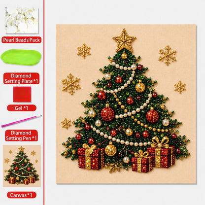 Felzoruni®🧘Relaxing & Beginner-Friendly - 🎨💎DIY Christmas Pearl Art Kit