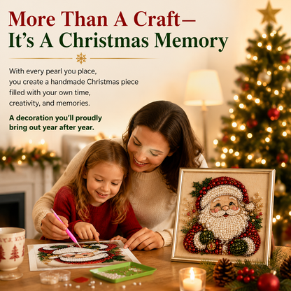 Felzoruni®🧘Relaxing & Beginner-Friendly - 🎨💎DIY Christmas Pearl Art Kit