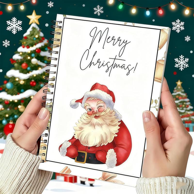 Felzoruni®🔥🎁70% OFF!!!-Ready for Christmas!🎅Christmas Gift Card Booklet -👍DIY Spiral-Bound Christmas Gift Card Holder Book